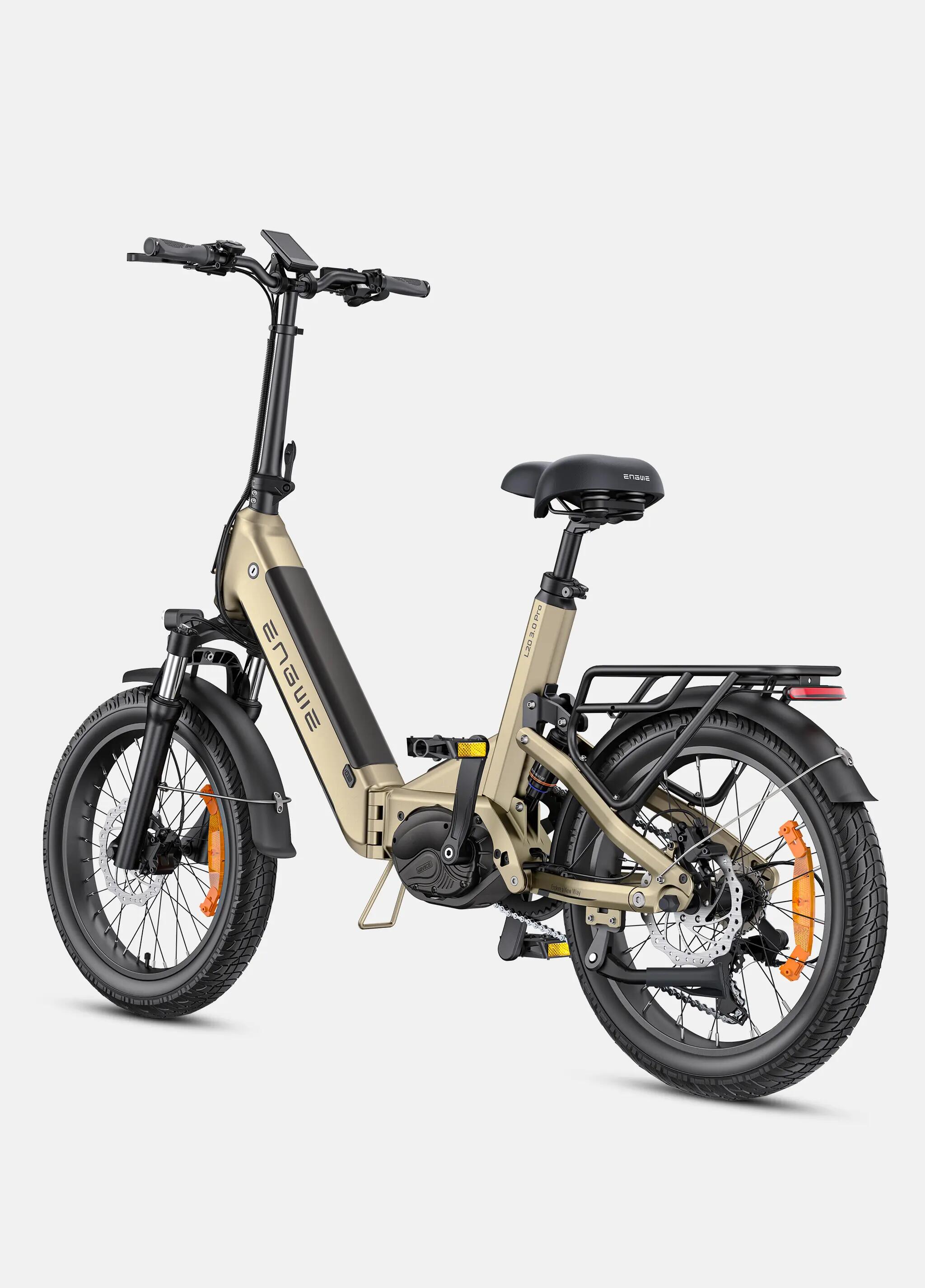 ENGWE L20 3.0 PRO 250W 160km Bicicleta urbana elétrica dobrável 2/8