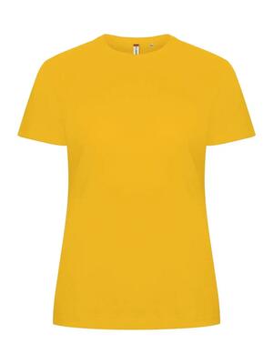 Clique basic-t women slim-fit t-shirt van katoen – lemon