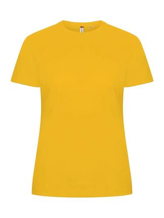 clique Basic-T Women Slim-fit T-shirt van katoen – lemon