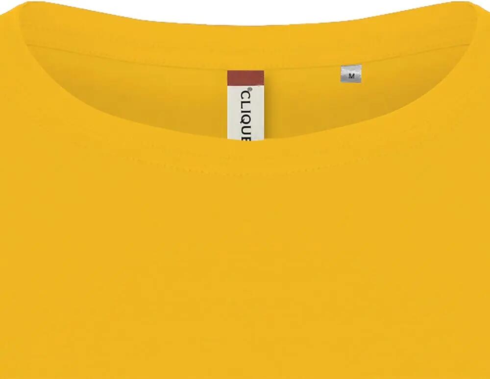 clique Basic-T Women T-Shirt schmale Passform - lemon 5/5