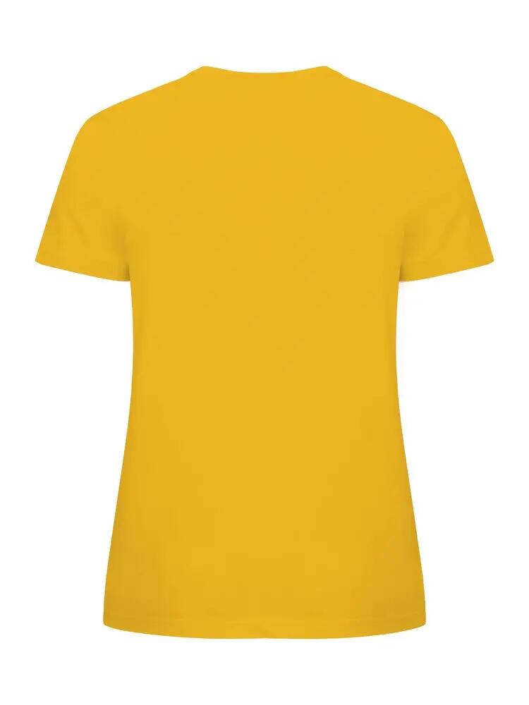 clique Basic-T Women T-Shirt schmale Passform - lemon 4/5