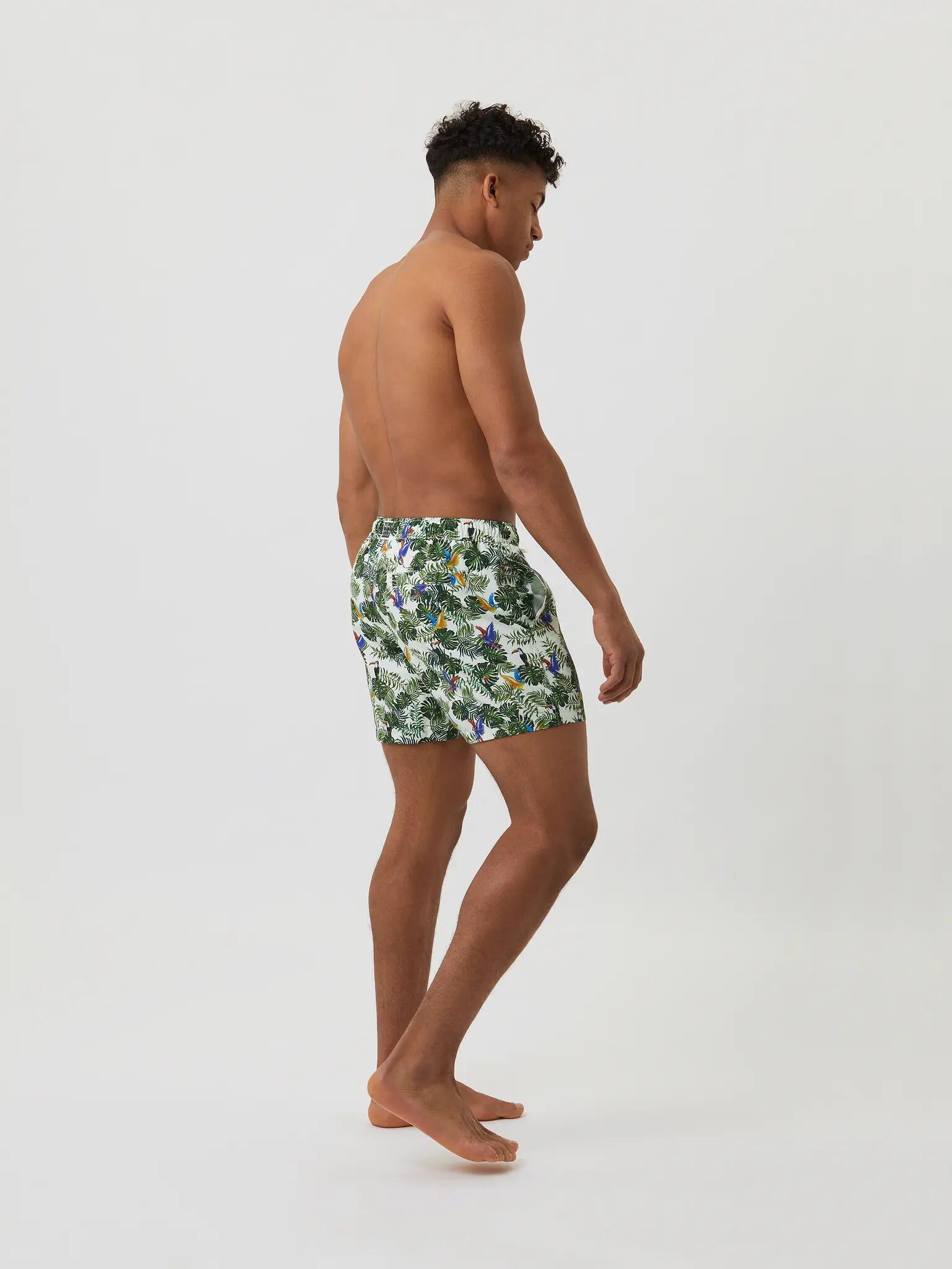 bjorn_borg BORG PRINT SWIM SHORTS BB TROPICAL BIRDS 3/3