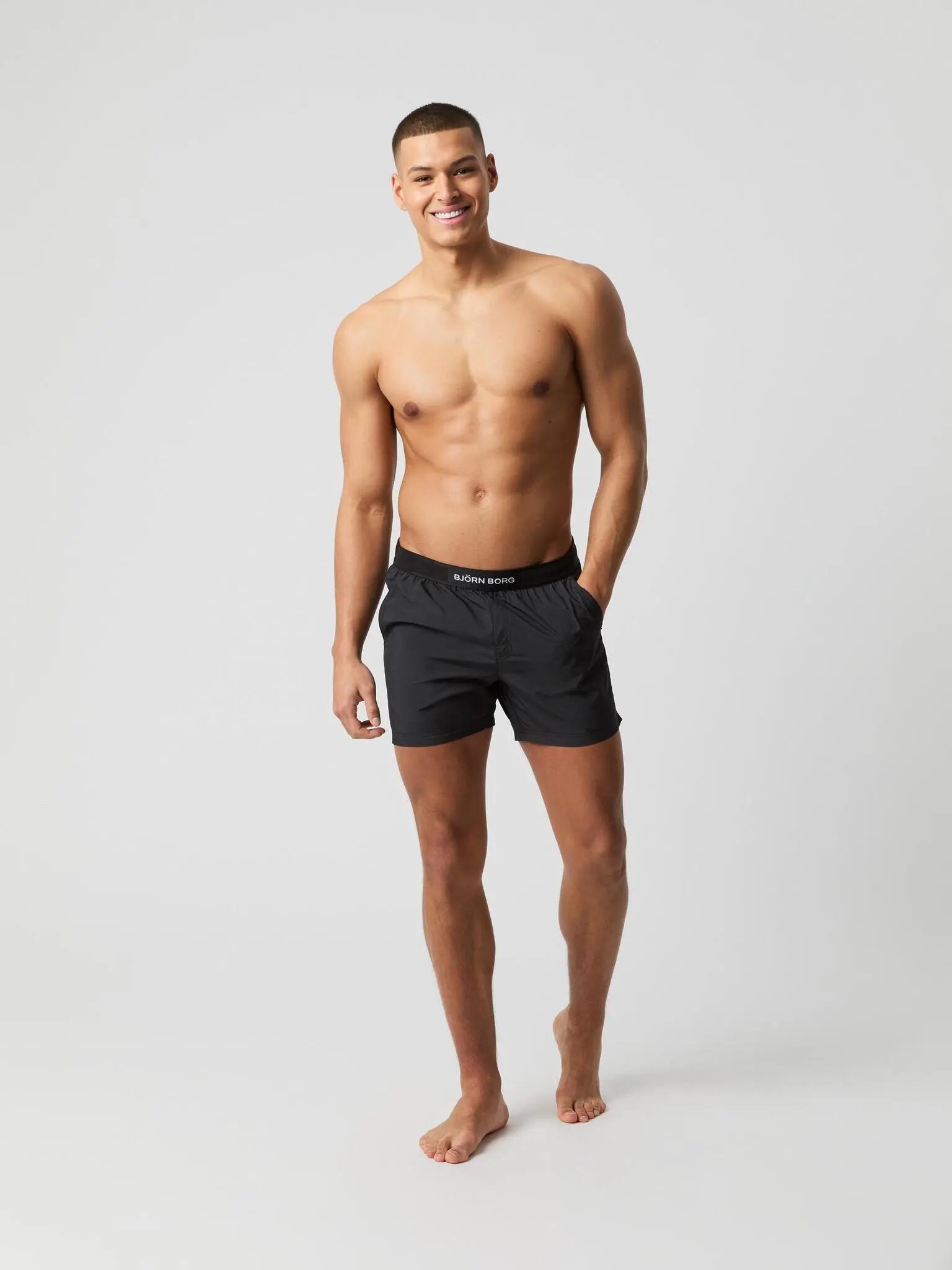 bjorn_borg BORG PREMIUM SWIM SHORTS in poliestere riciclato 3/5