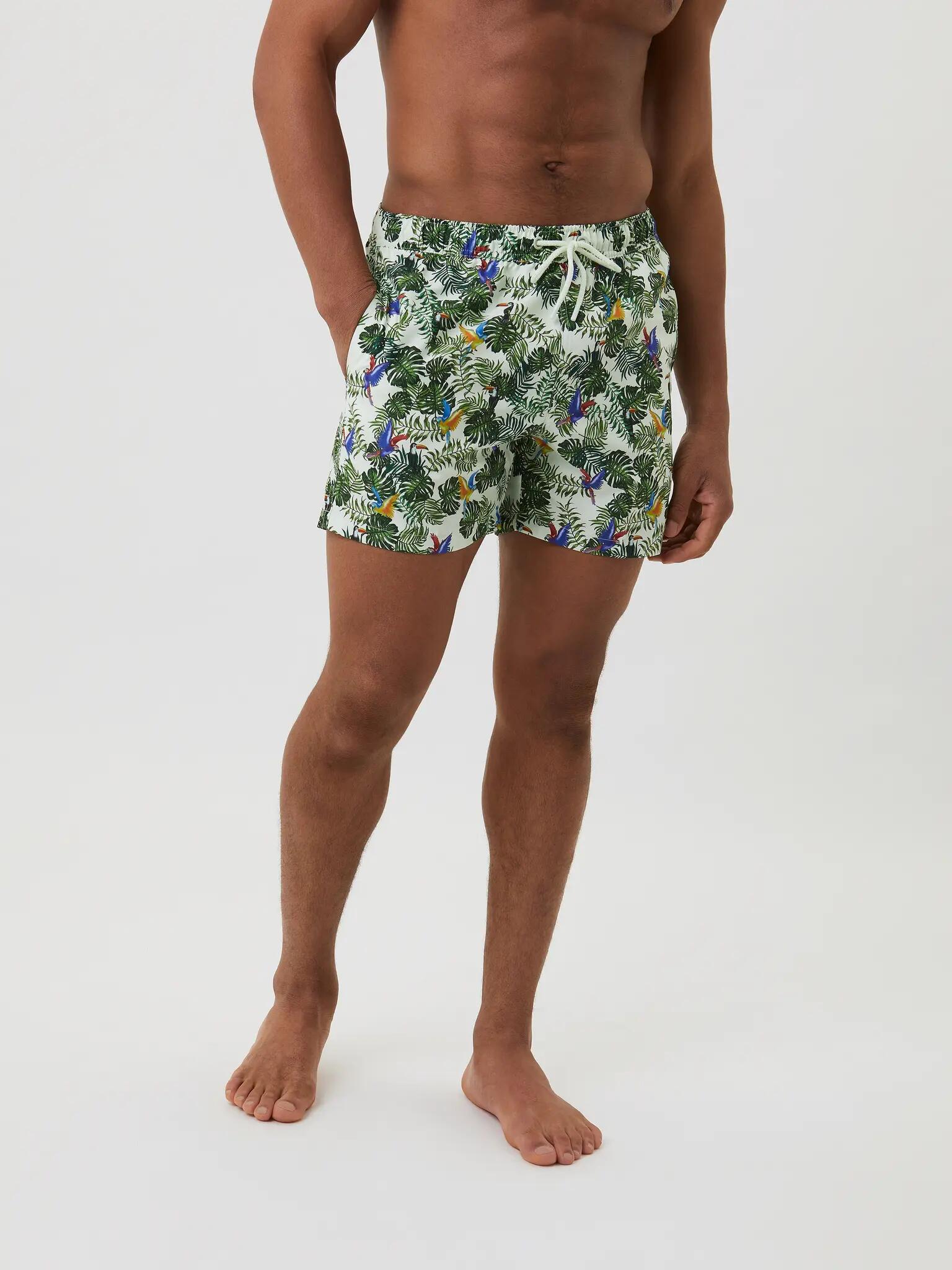 bjorn_borg BORG PRINT SWIM SHORTS BB TROPICAL BIRDS 2/3
