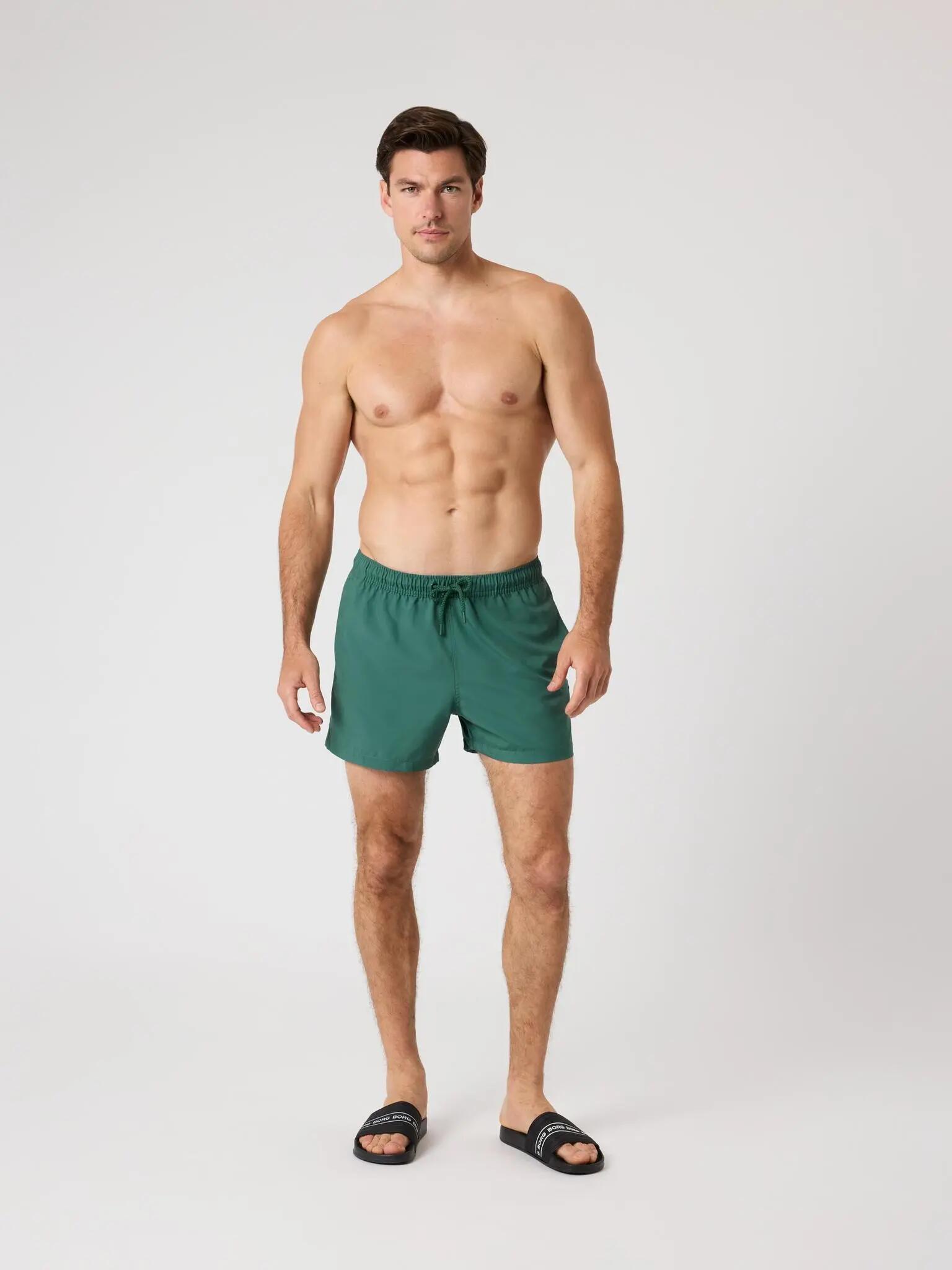 bjorn_borg BORG SOLID SWIM SHORTS em poliéster reciclado 3/5