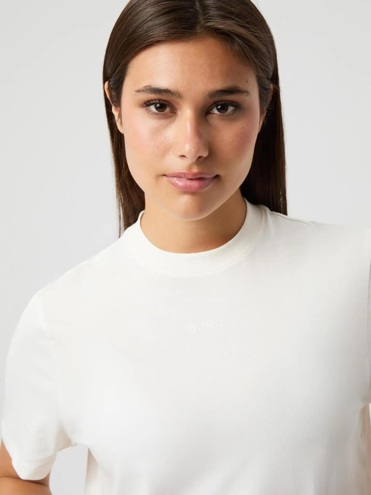 bjorn_borg T-shirt STUDIO oversized cropped CANNOLI CREAM 4/4
