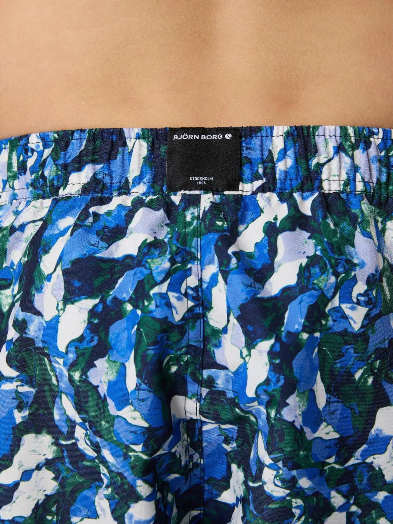 bjorn_borg BORG PRINT SWIM SHORTS zwembroek met print BB OCEAN 1 4/4