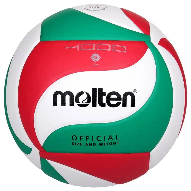 Pachet 15 mingi volei Molten V5M4000 antrenament cu carucior transport 2/13