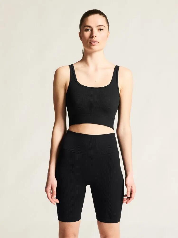 craft Collective Rib Sports Bra W – Coppe imbottite, vestibilità slim 6/7