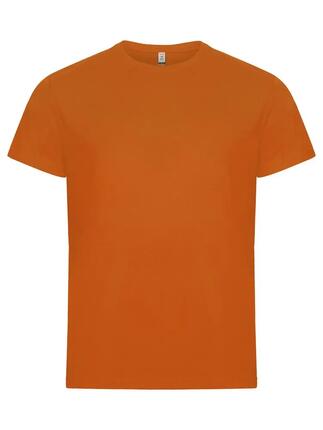 clique Classic OC-T heren T-shirt 100% biologisch katoen – oranje