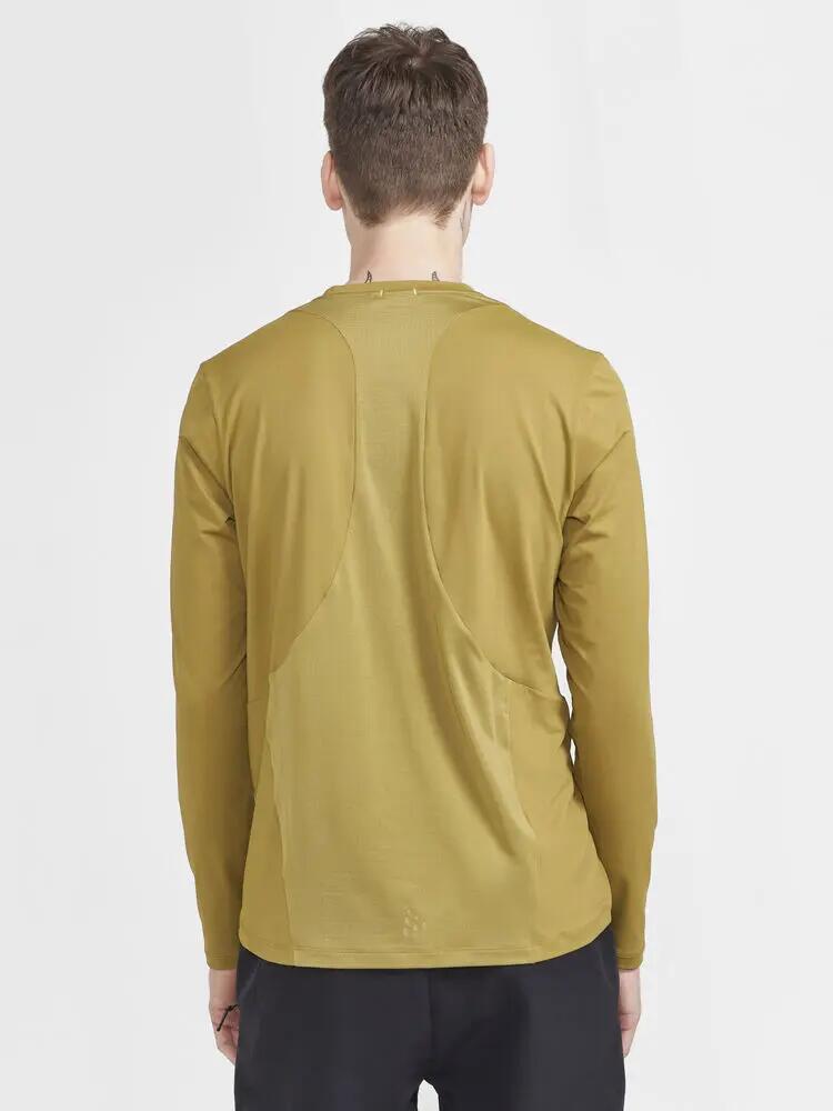 craft ADV HiT LS Tee M — T-shirt manga longa respirável Algae 3/6