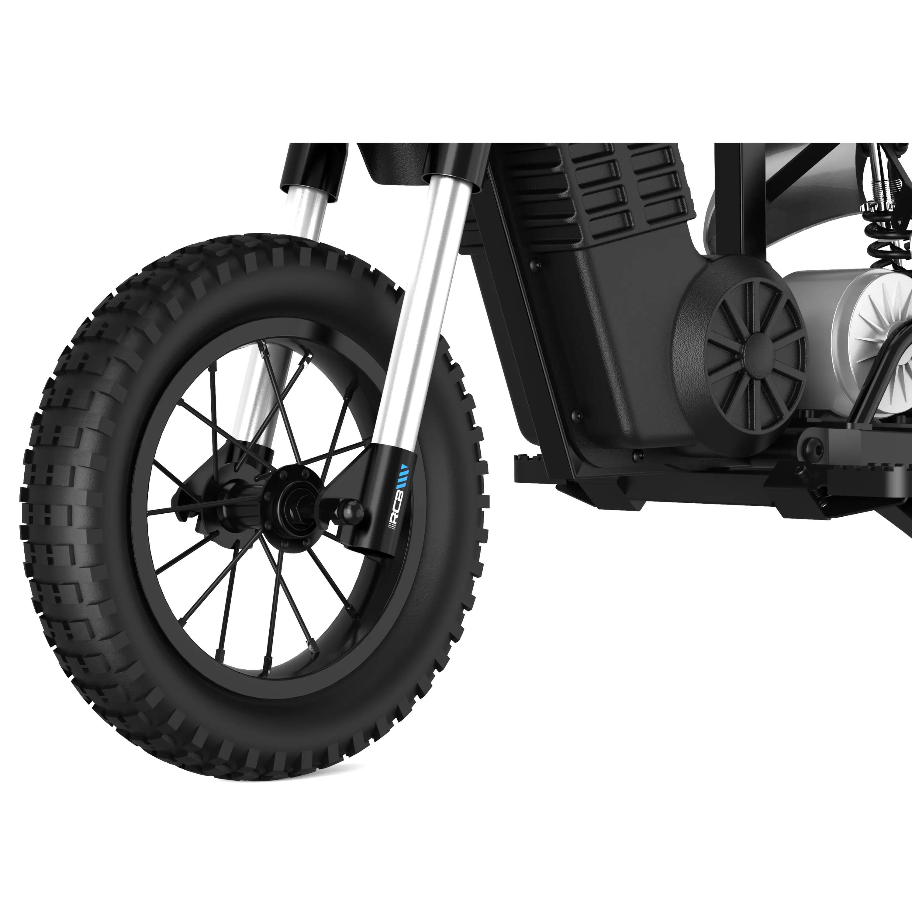 Moto cross elétrica infantil R9X, 3 marchas, motor 300W, pneus 12" 6/6