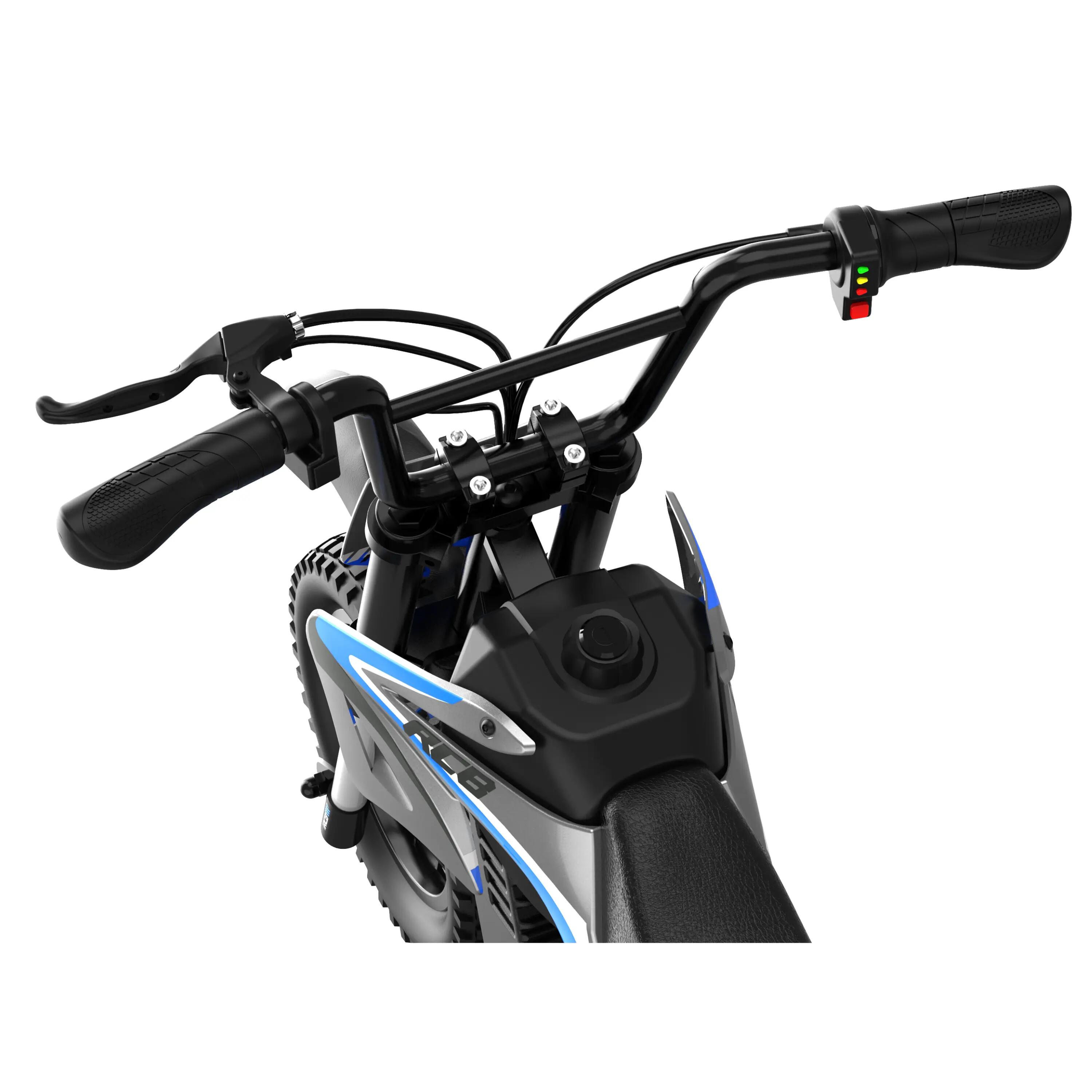 Moto cross elétrica infantil R9X, 3 marchas, motor 300W, pneus 12" 3/6