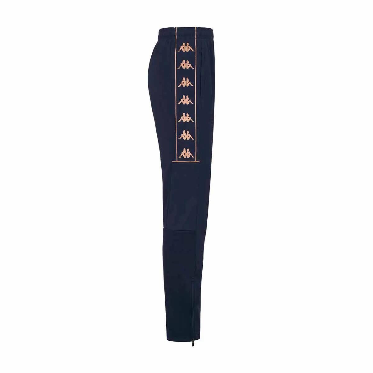 Pantalon de football garçon Meston bleu 2/4
