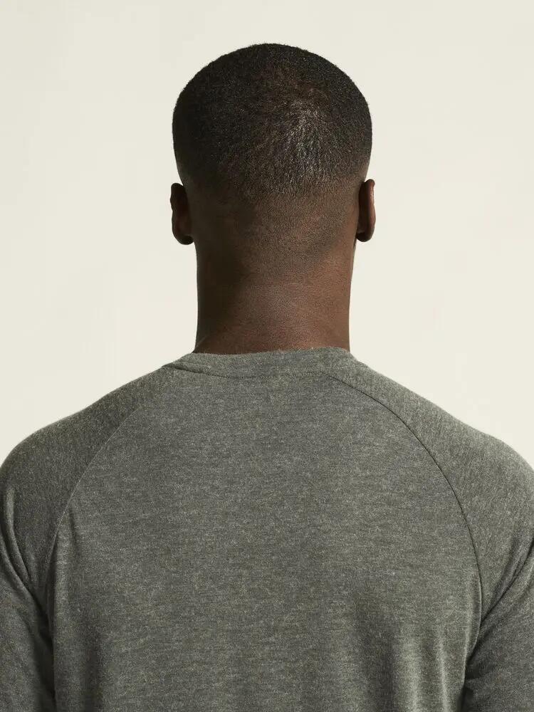craft Wool SS Tee M t-shirt manga curta em poliéster reciclado e lã 5/7