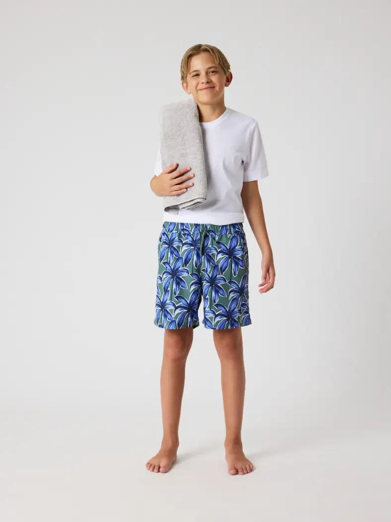 bjorn_borg BORG PRINT SWIM SHORTS junior BB PALMS ON PALMS 1 3/5