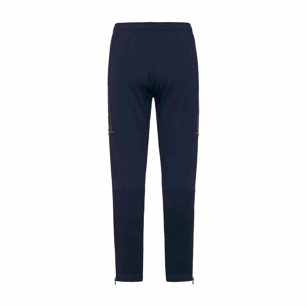 Pantalon de football garçon Meston bleu 4/4