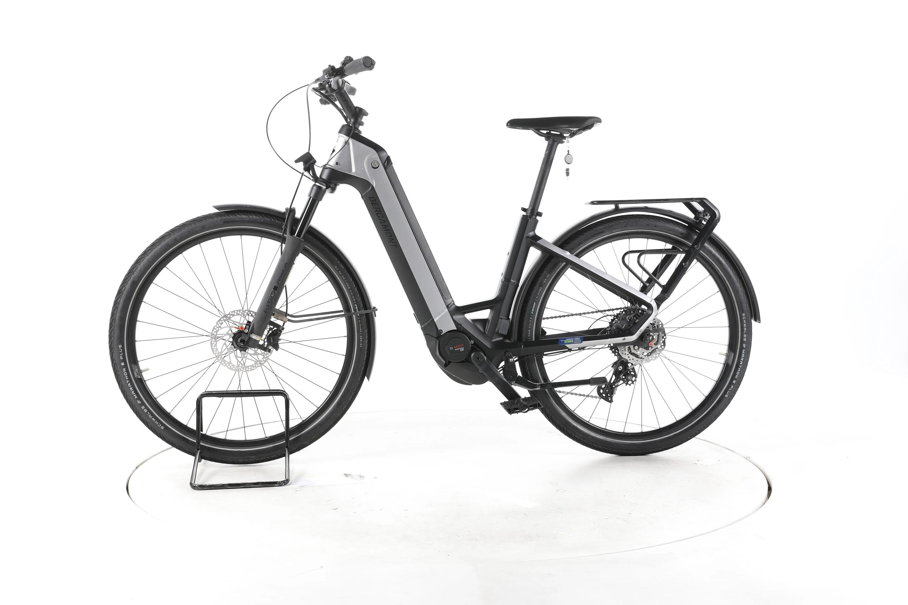 Second Life - Bergamont E-Ville Edition Trekking E-Bike Niska rama - Stan dobry 6/7