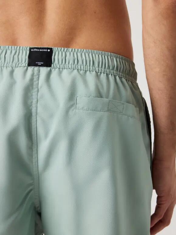 bjorn_borg BORG SOLID SWIM SHORTS em poliéster reciclado 4/5