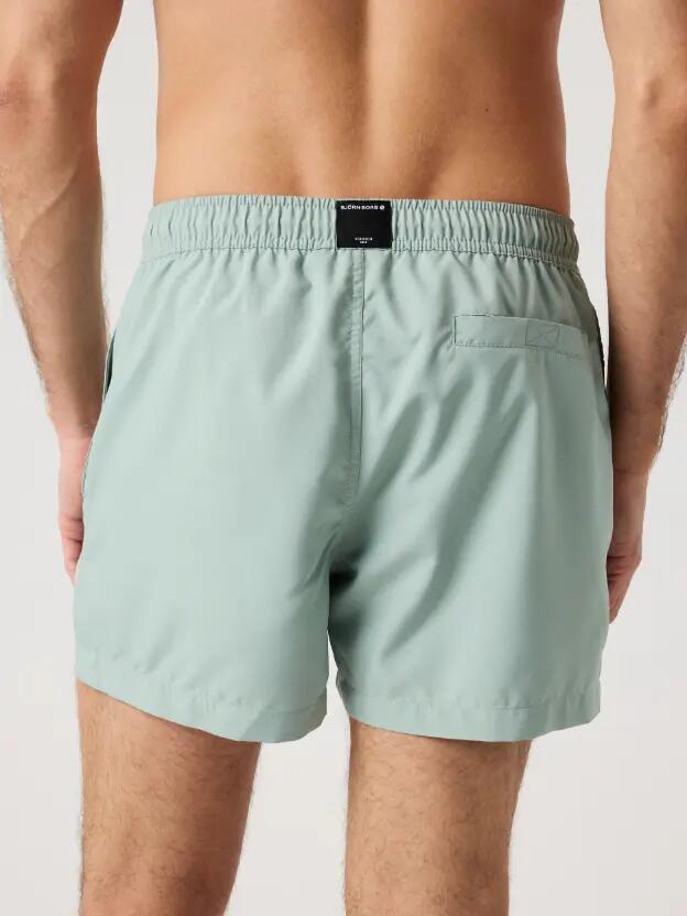 bjorn_borg BORG SOLID SWIM SHORTS in poliestere riciclato 2/5