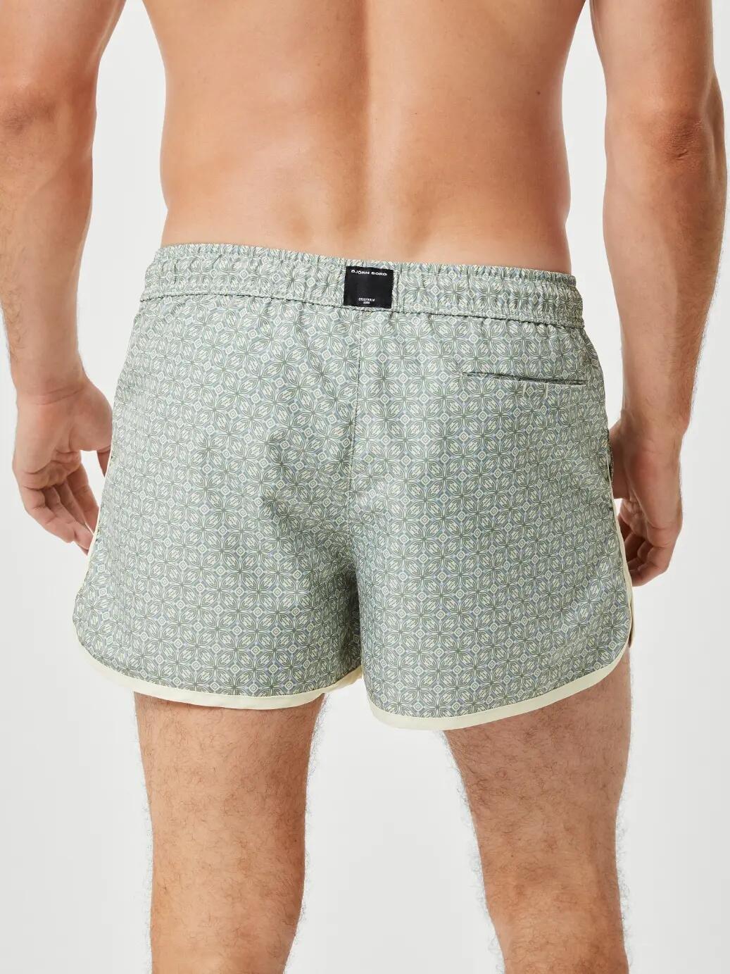 bjorn_borg BORG RETRO PRINT SWIM SHORTS BB PATTERN 2 2/4