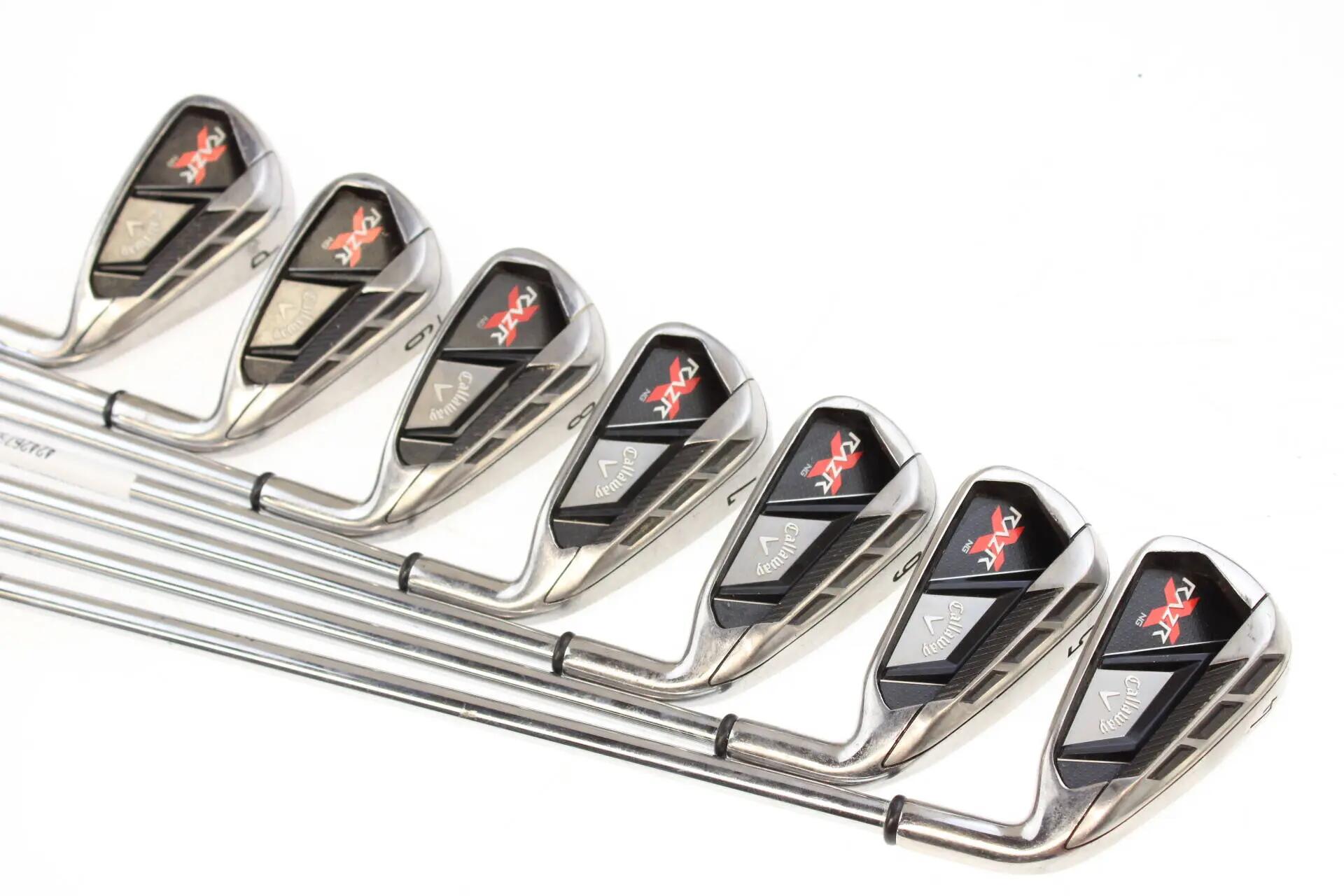 Seconde vie - Callaway RAZR X NG RH 4-PW Iron Set - Good 3/5