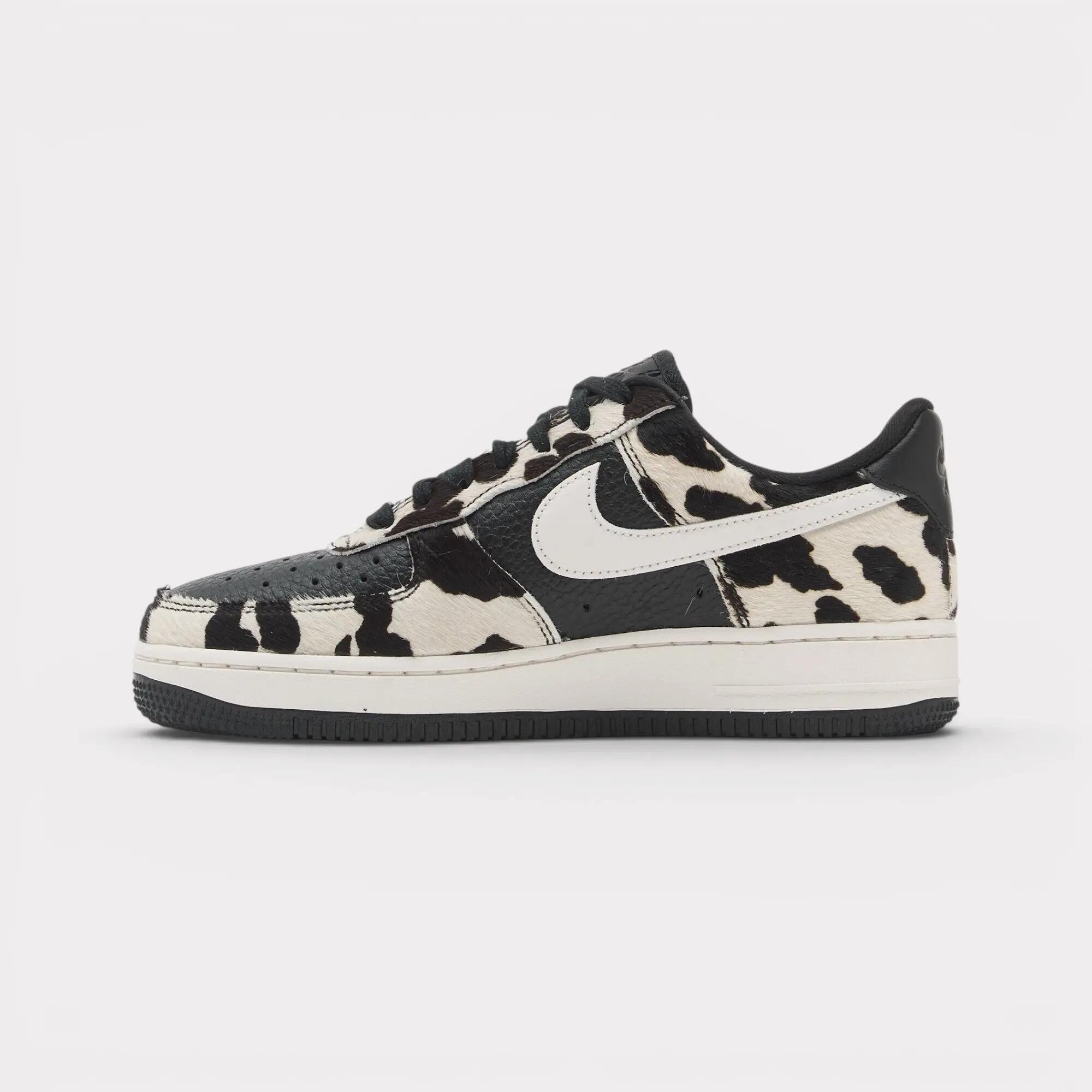 Nike Air Force 1 Low - Cow Print Black 4/7