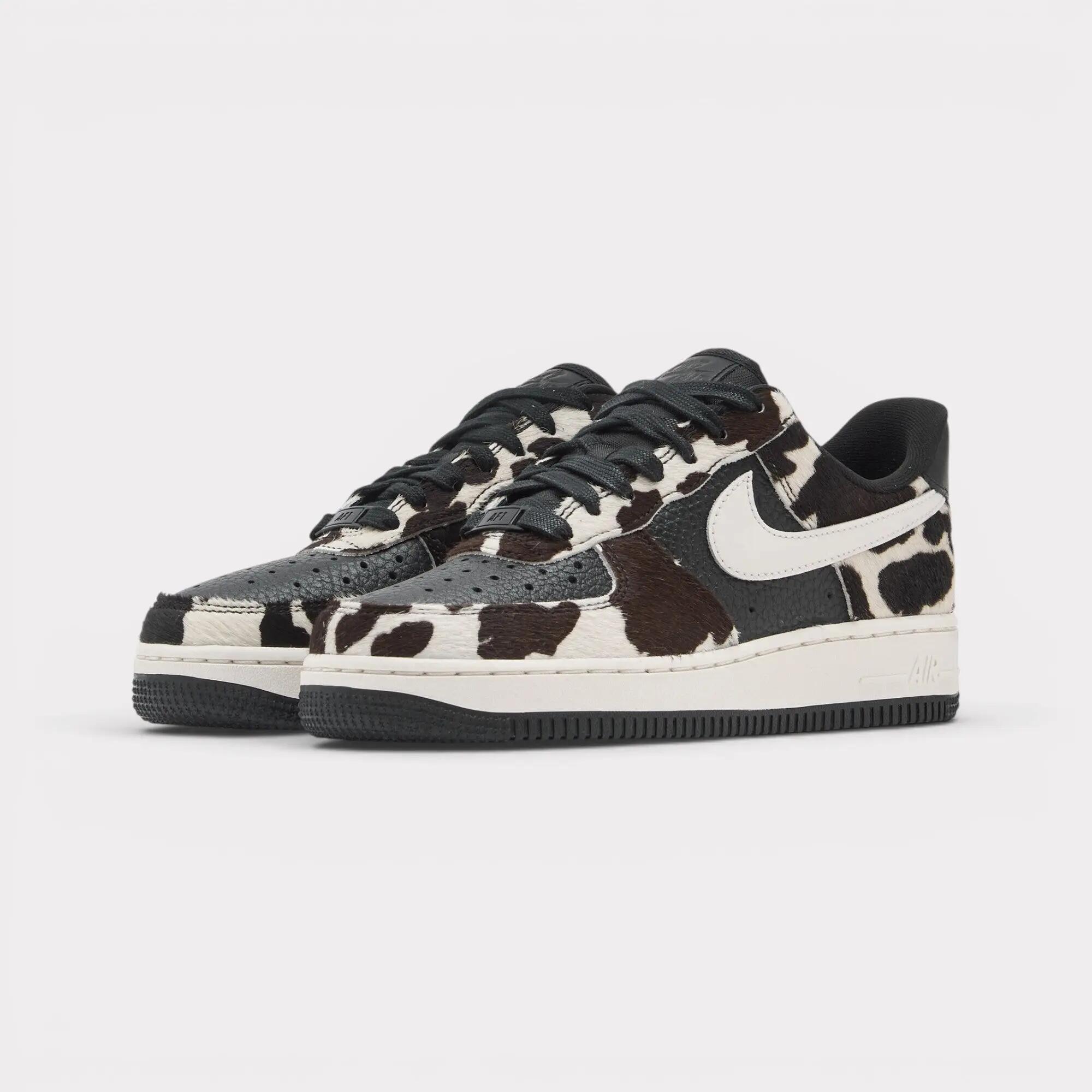 Nike Air Force 1 Low - Cow Print Black 2/7