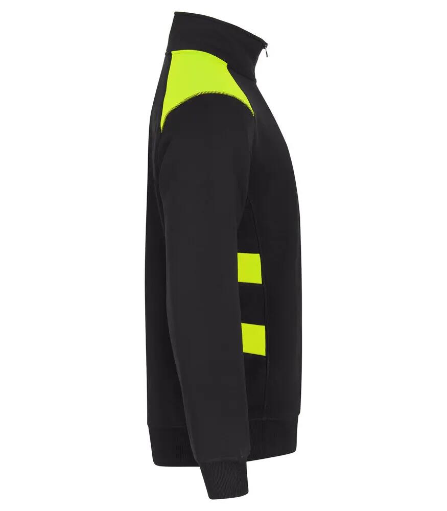 clique Ambition Half Zip sudadera alta visibilidad 4/4