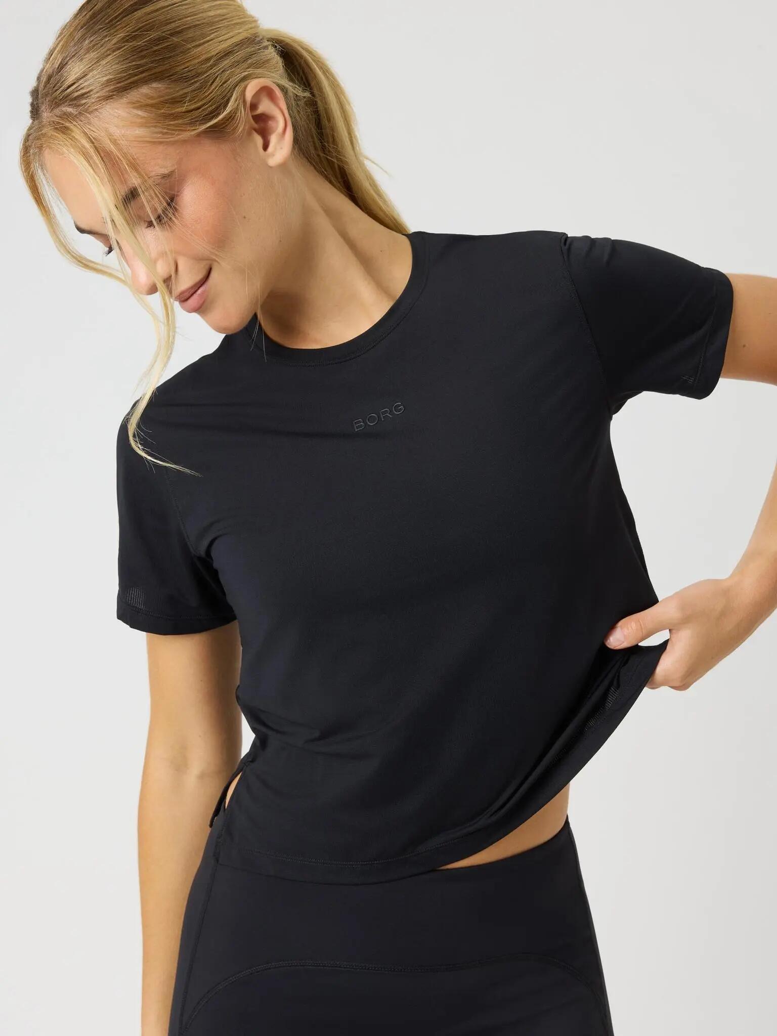 bjorn_borg BORG CROPPED T-SHIRT van gerecycled polyester 5/5