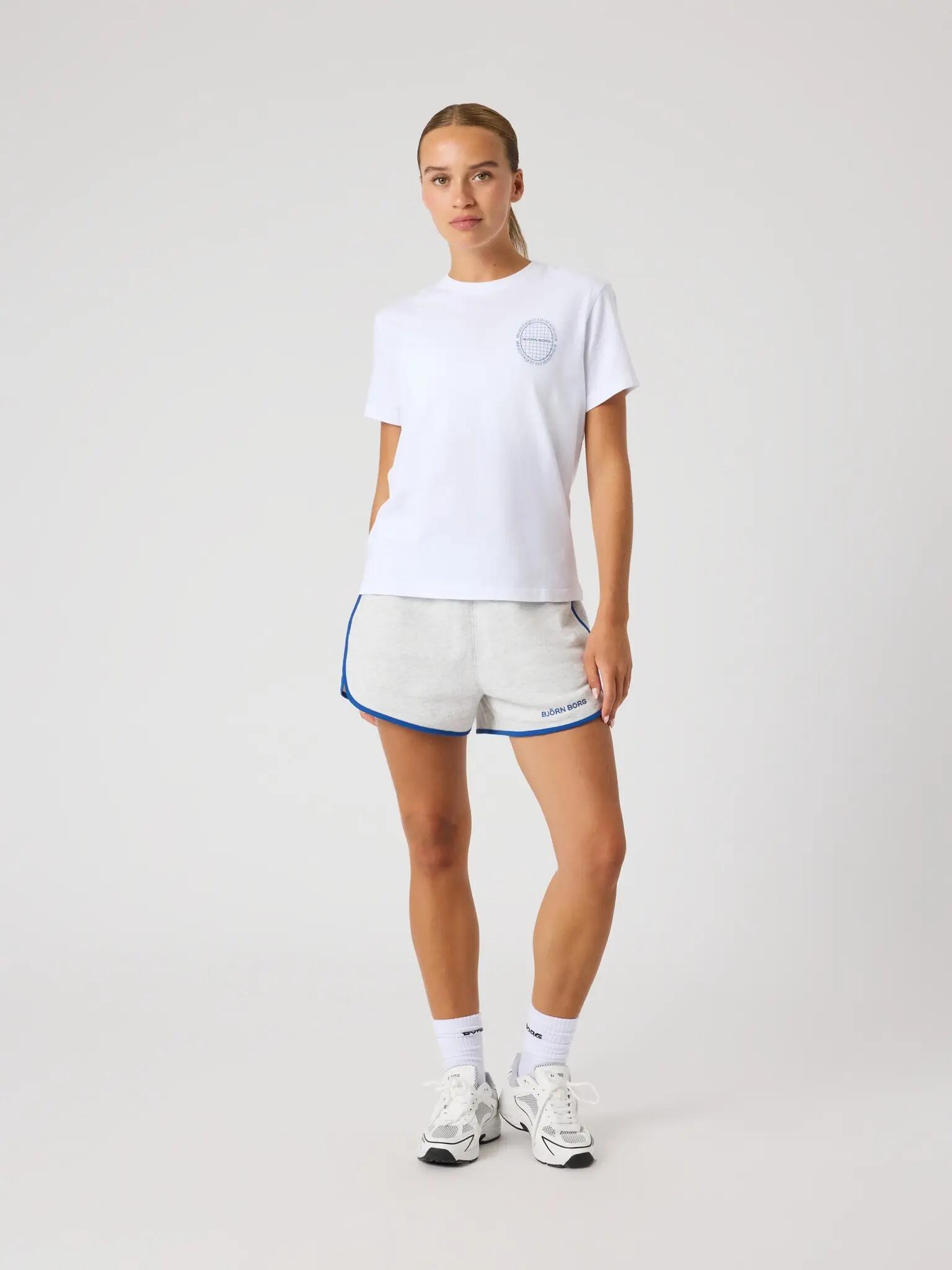 bjorn_borg BORG COTTON T-SHIRT Brilliant White 3/5