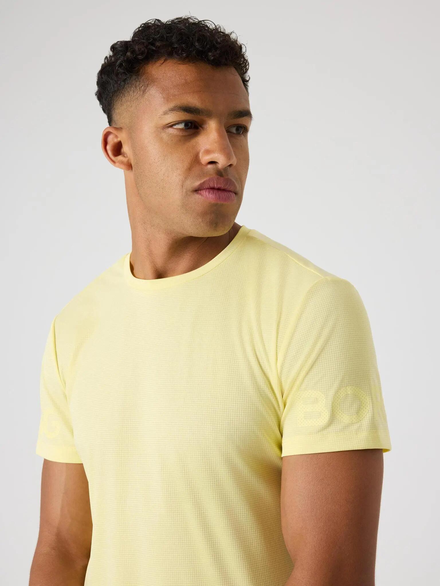 bjorn_borg BORG LIGHT T-SHIRT aus recyceltem Polyester — LEMONADE 5/5