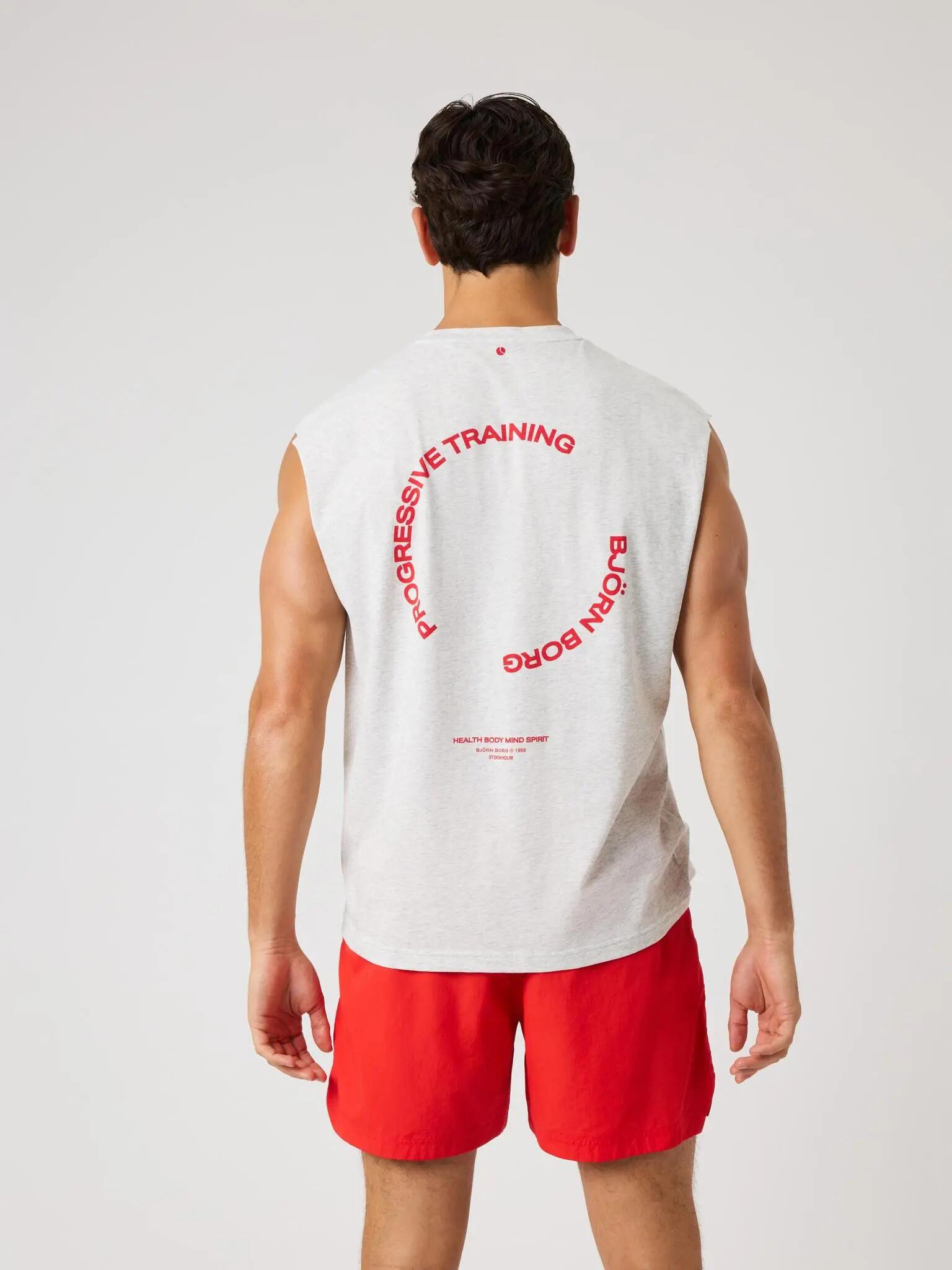 bjorn_borg BORG GYM SLEEVELESS T-SHIRT en poliéster reciclado – ULTRA LIGHT 2/5