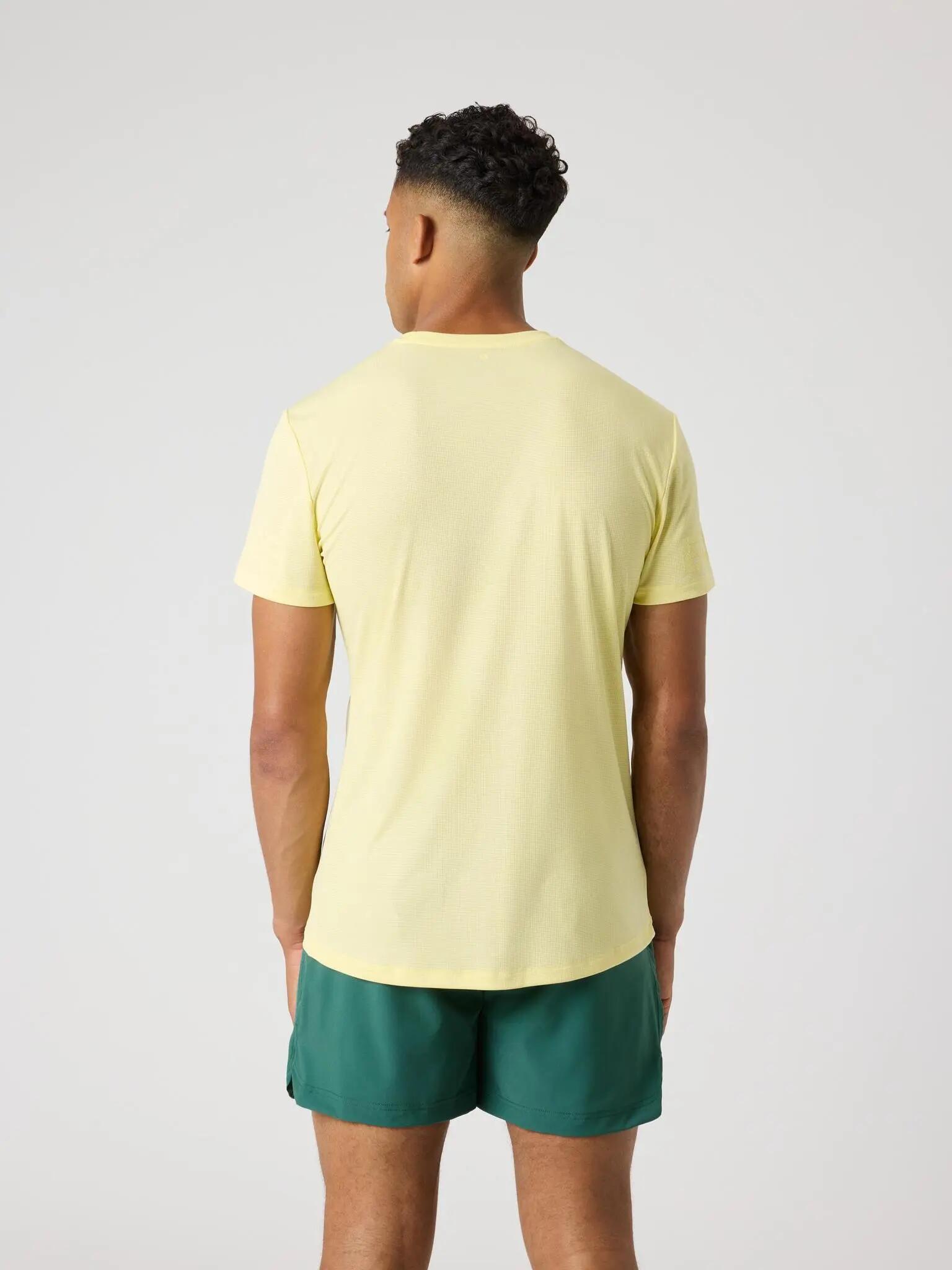 bjorn_borg BORG LIGHT T-SHIRT aus recyceltem Polyester — LEMONADE 2/5