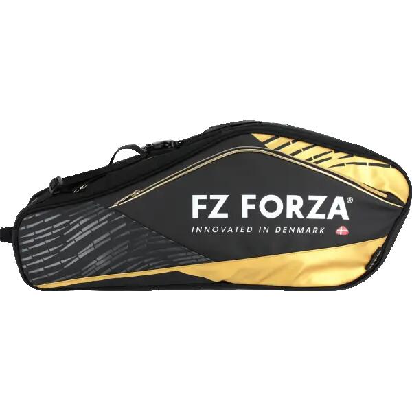 Unisex - badminton - badmintontasche - tour line x15 - schwarz/gold 4/6