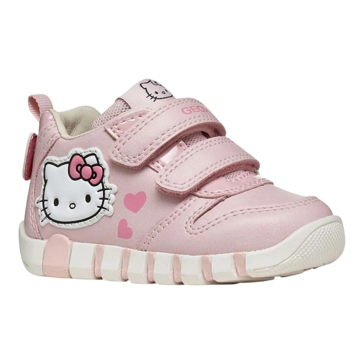 Baskets Fille Baskets Geox B6658A Rose Geox 2/5