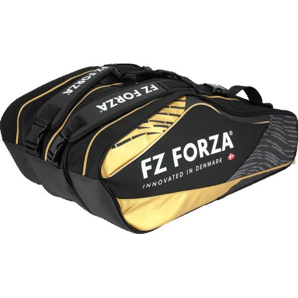 Unisex - badminton - badmintontasche - tour line x15 - schwarz/gold 2/6