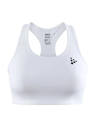 craft Training Bra Classic — Brassière de sport blanche, maintien léger à moyen
