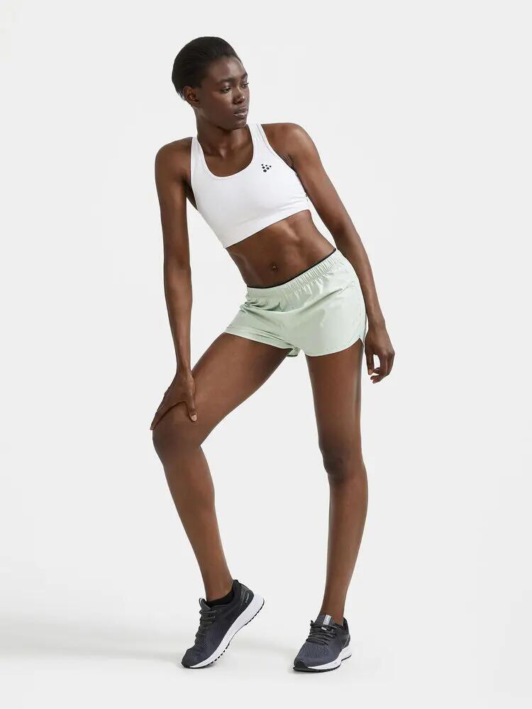 craft Training Bra Classic — Brassière de sport blanche, maintien léger à moyen 4/4
