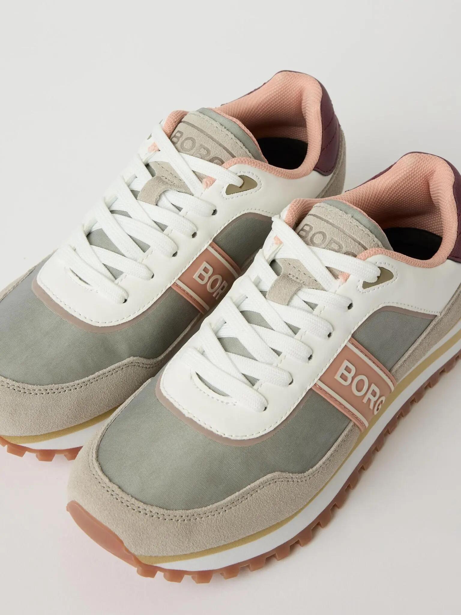 bjorn_borg DASH Laufschuhe LIGHT GREY - OLD PINK 2/3