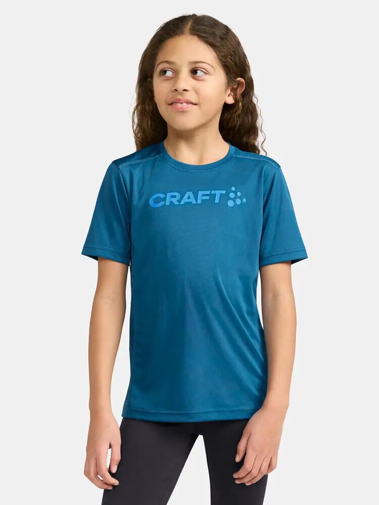 craft Rush SS Tee Jr T-shirt leggero in poliestere 4/5