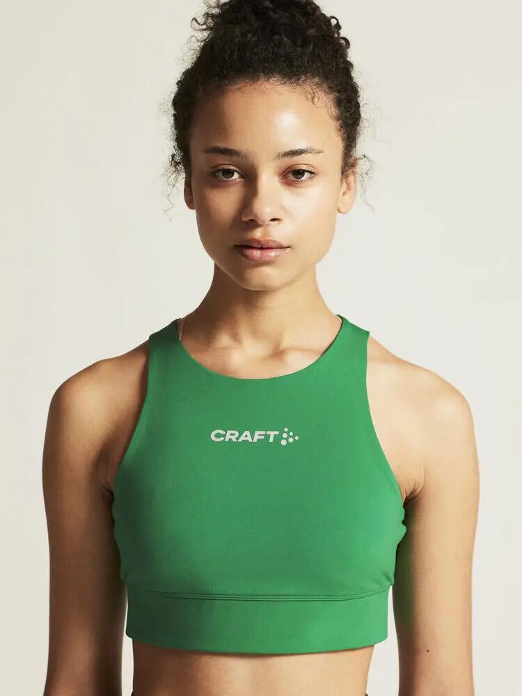 craft Rush 2.0 Crop Top W – eng anliegendes Trainingstop aus Recycling-Polyester 5/7