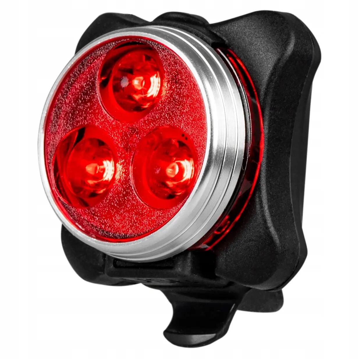 Lampka rowerowa tylna Vayox VA0117 czerwona akumulatorowa USB 8/14