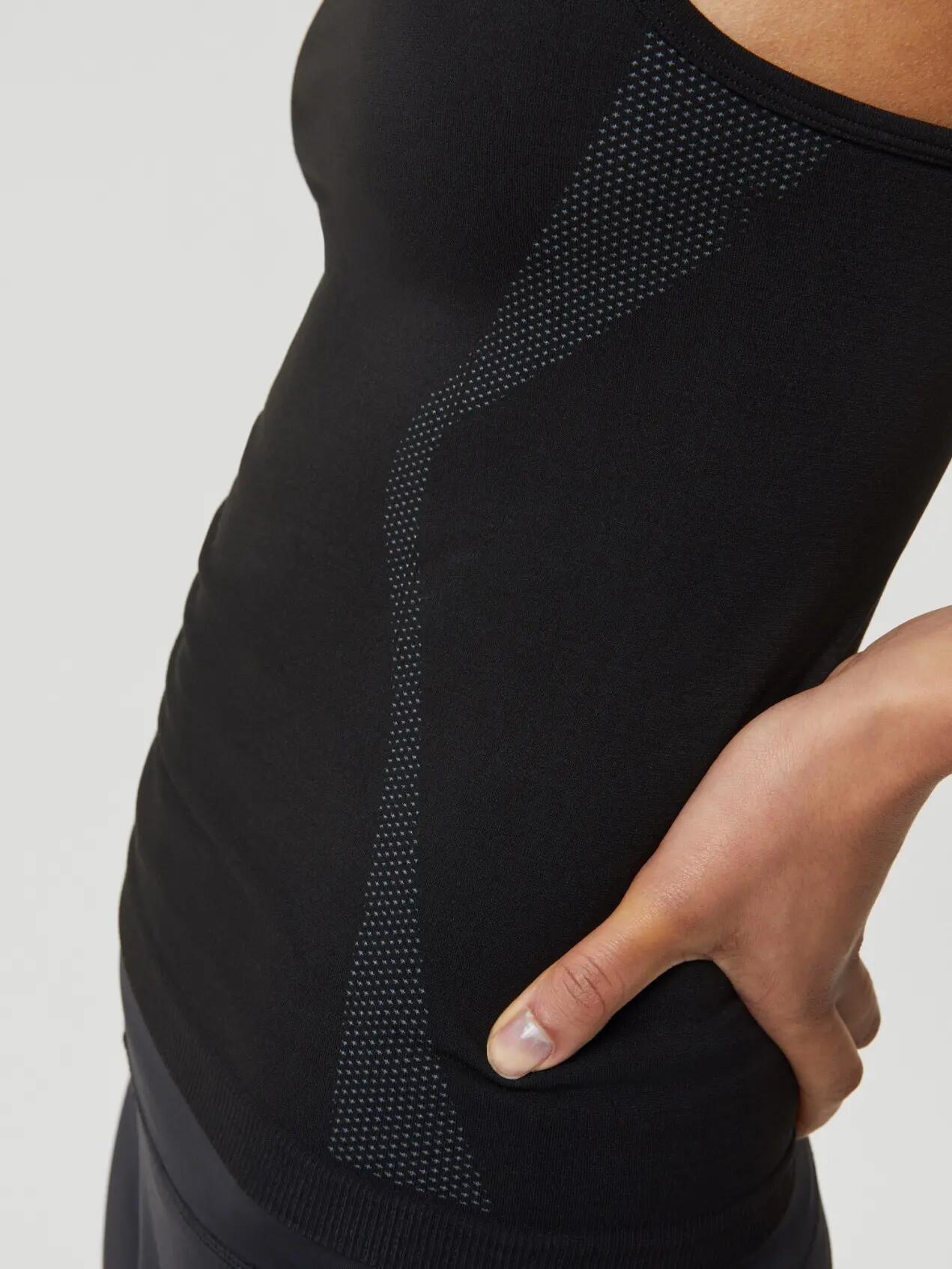 bjorn_borg BORG RUNNING SEAMLESS TANK - BLACK BEAUTY 5/5