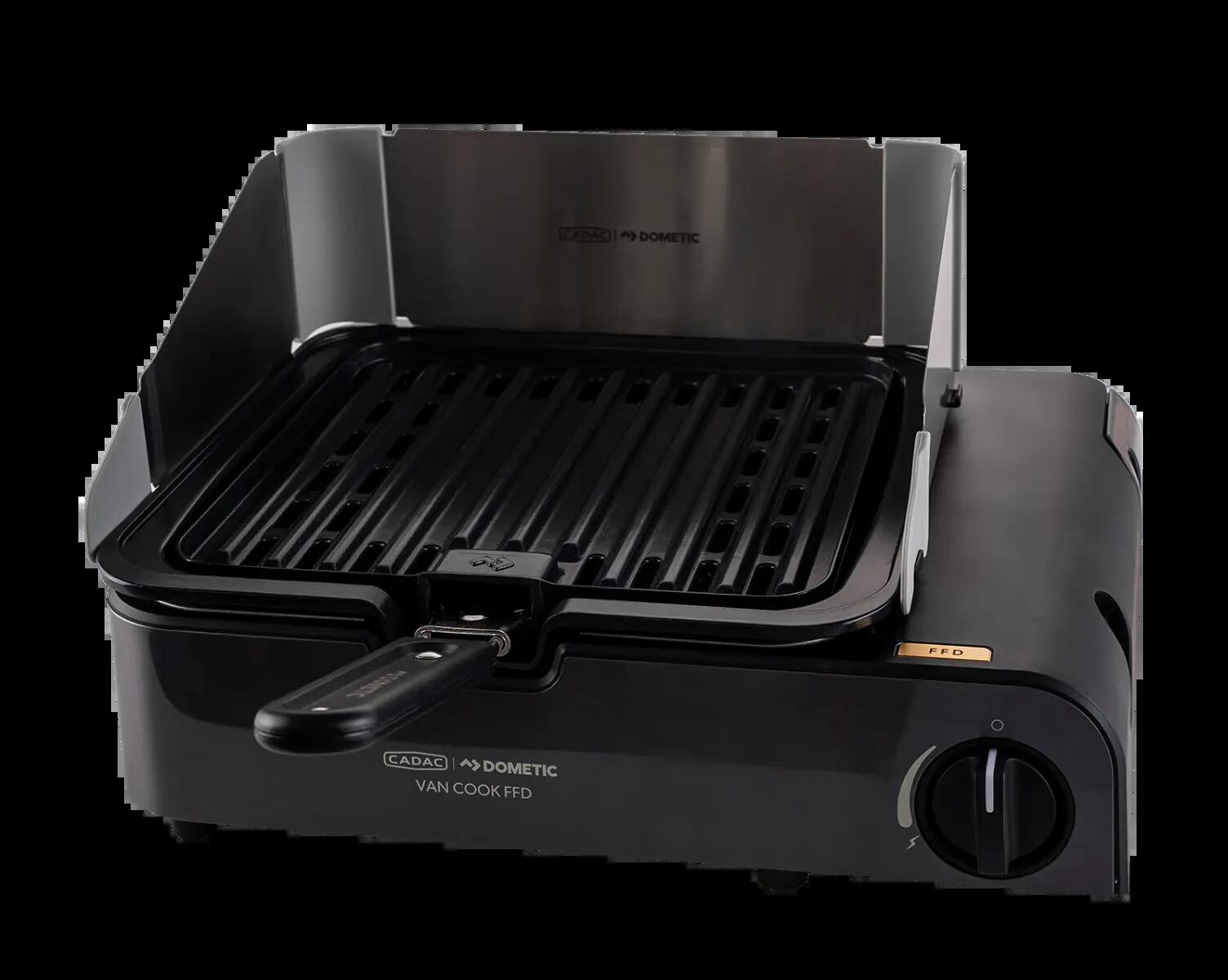CADAC Van Cook FFD Combo Kompakter Campinggrill - FFD-Flammenschutz 2/9