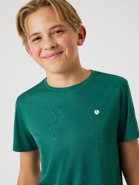 bjorn_borg ACE LIGHT T-SHIRT júnior POSY GREEN 5/5
