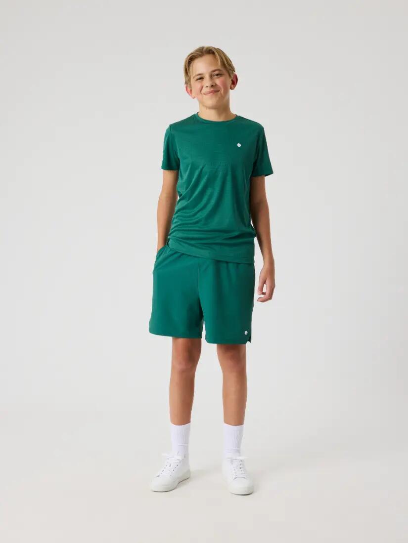 bjorn_borg ACE LIGHT T-SHIRT júnior POSY GREEN 3/5