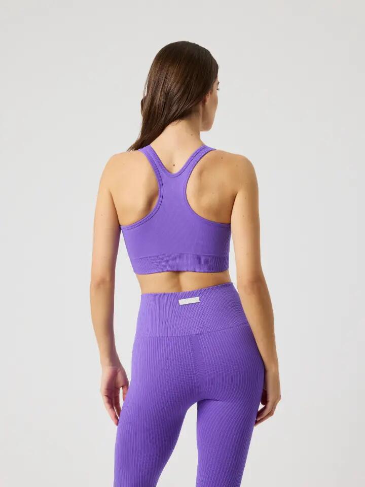bjorn_borg STUDIO SEAMLESS LOW SPORTS BRA - SIMPLY PURPLE 2/3
