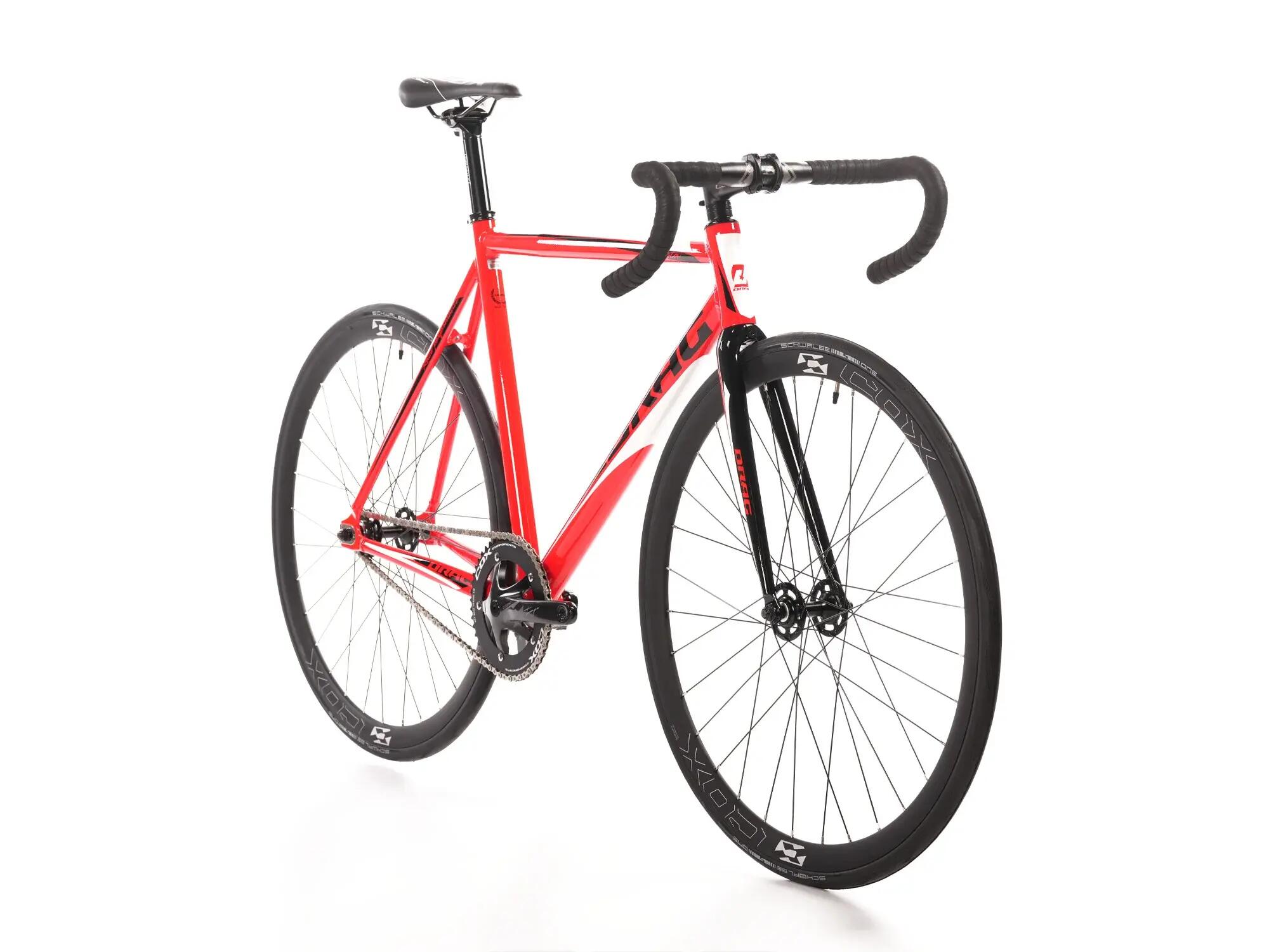 Drag Pista Tempo Bahnrad – Aluminium, Fixed Gear, Track Geometry 2/8