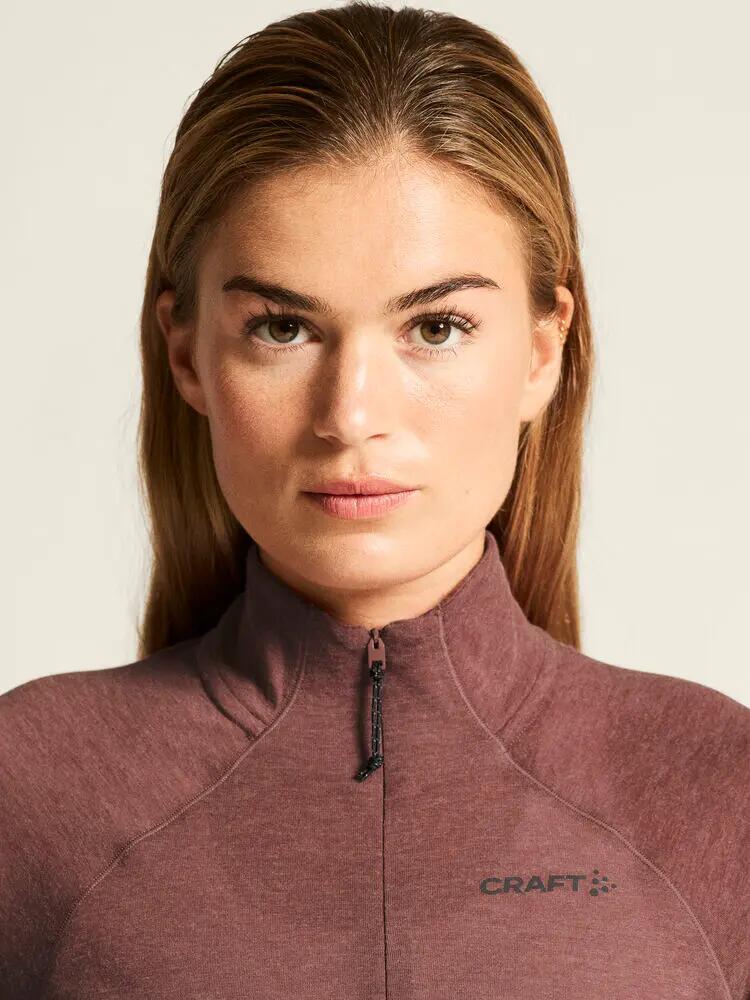 craft Wool LS Tee W — camiseta manga larga lana merino y poliéster reciclado 6/7